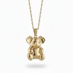 9ct Solid Gold 2D Small Koala Pendant